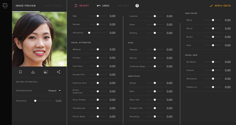 Edit Specific Facial Features