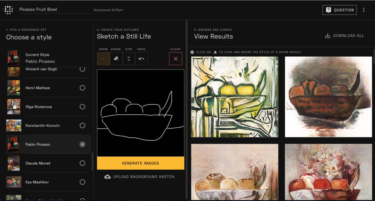 Apply Your Favorite Artist’s Style