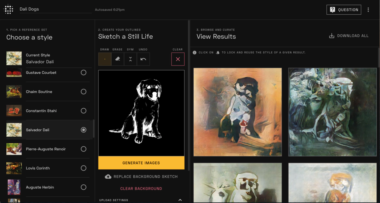 Upload Your Own Sketch