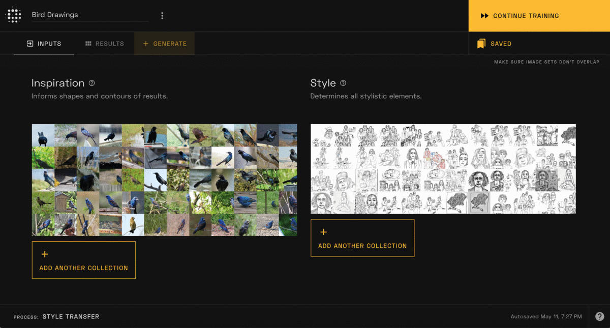 Apply New Styles to Your Image Sets