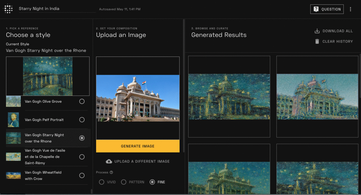 Transform Images with Other Styles