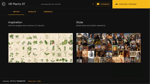 Style Transfer: Apply New Styles