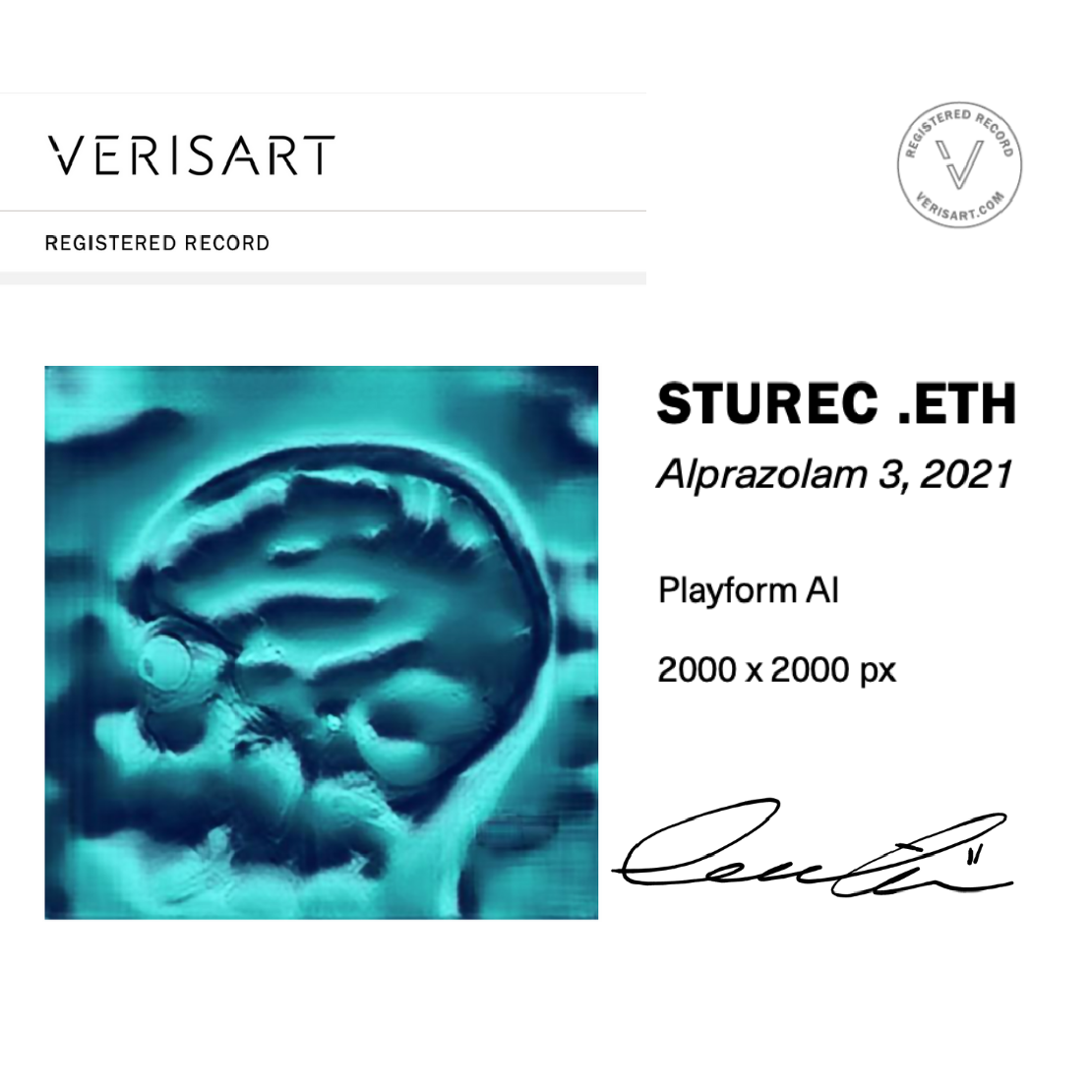 Verisart Certification