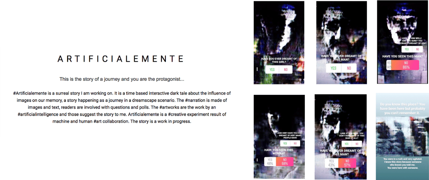 Sample of artificialemente