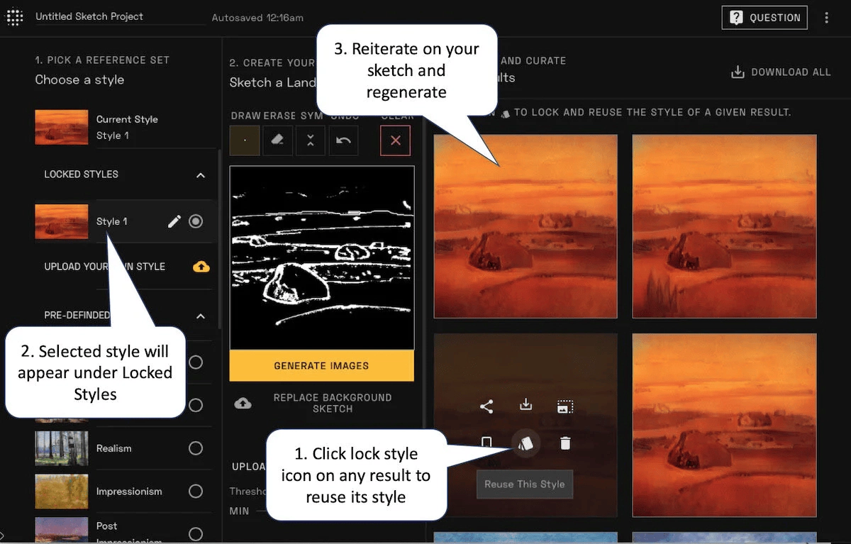 Upload your own images